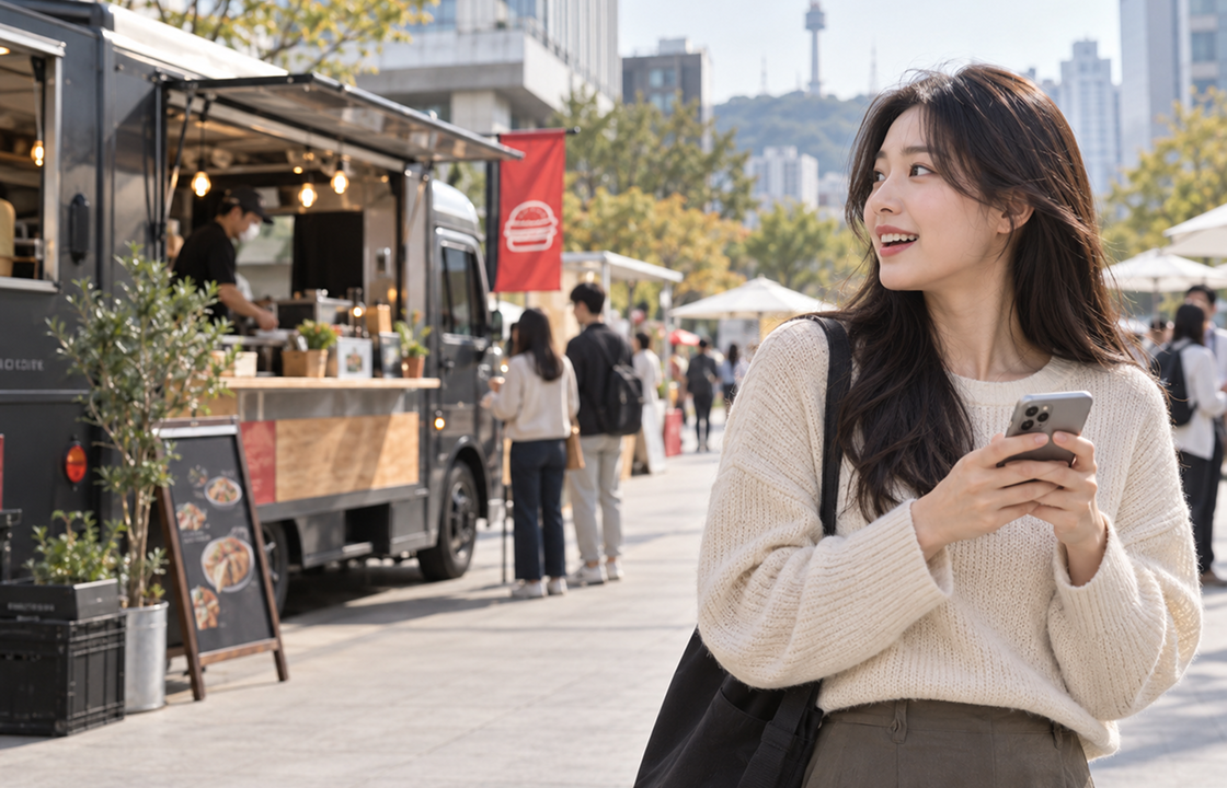 내 주변 푸드트럭과 행사를 찾다